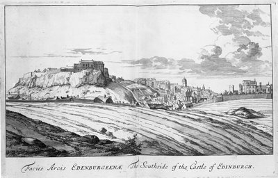 The Southside of the Castle of Edinburgh, from 